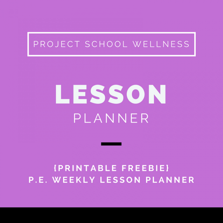 New Resource: Fitness Unit Lesson Plans - Project School Wellness