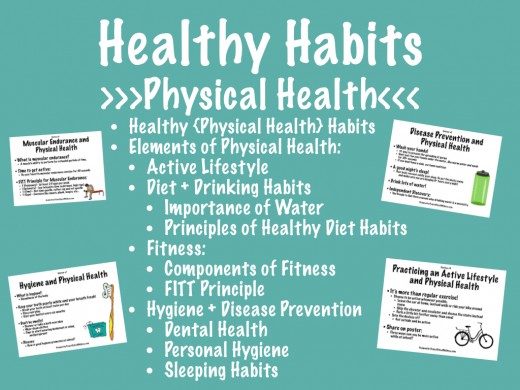 Physical Health Learning Stations - Project School Wellness