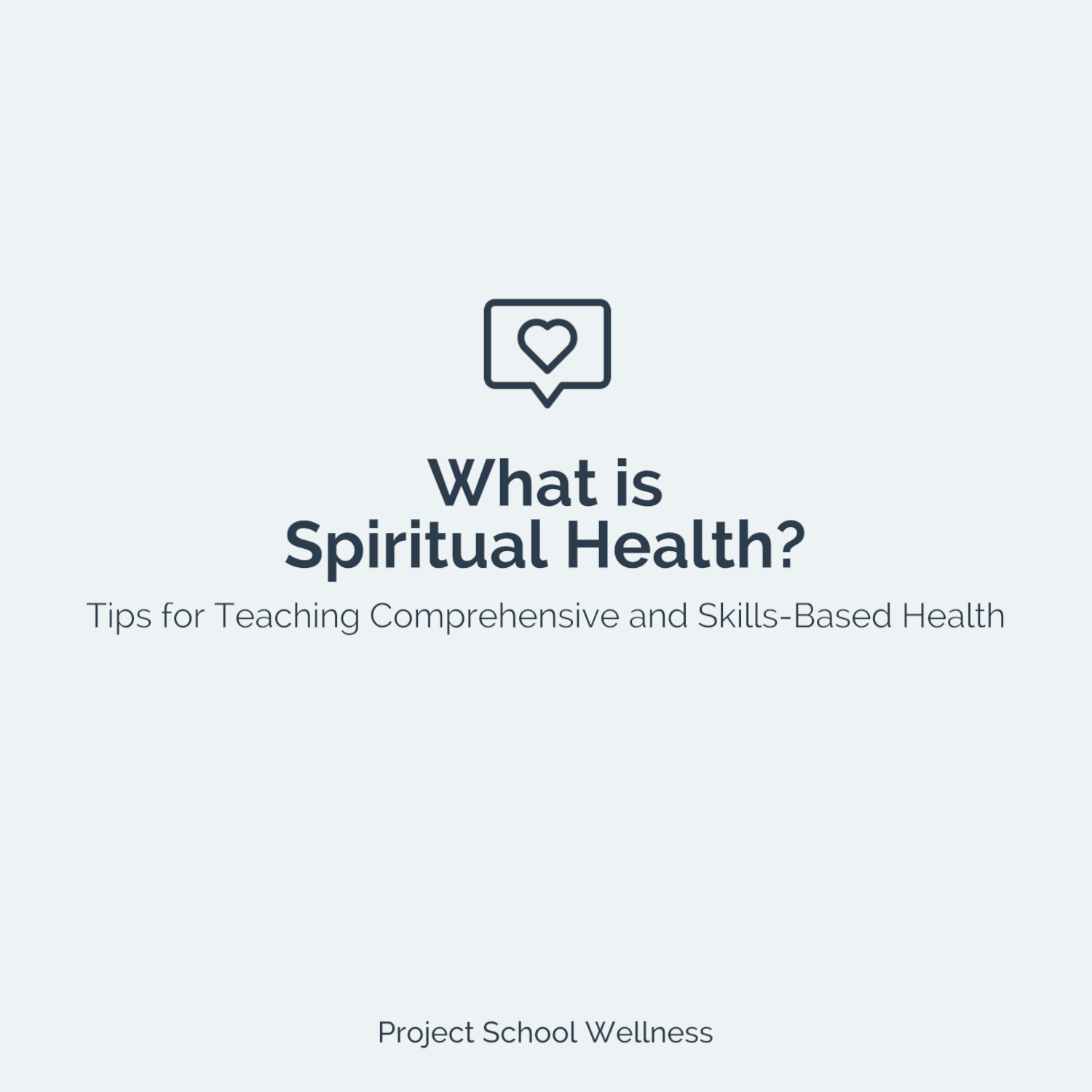 What is Spiritual Health? - Project School Wellness