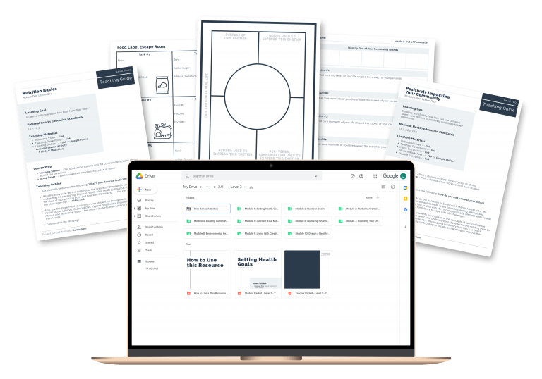 Project School Wellness Curriculum - Sales Page - Project School Wellness